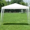 Tangkula Canopy Tent BBQ Shelter Pavilion Folding Gazebo Wedding Party Camping