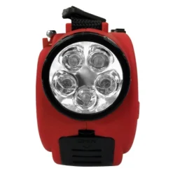 JENSEN AM/FM Weather Band/Weather Alert Radio With 4-way Power Built-in Flashlight And Emergency USB - Red -Camping Equipment Series GUEST f49daece 158b 463e a744 3643d95e0fb0