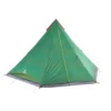 Outbound CTI3996508 6 Person 3 Season Lightweight Backyard Festival Camping Tent With Zip Up Carry Bag And Heavy Duty 600 Mm Coated Rainfly, Green