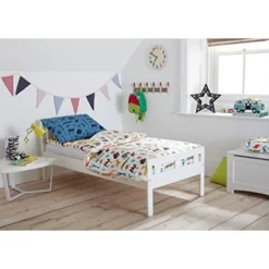 Disc-O-Bed Children's Duvalay Luxury Duvet & Topper Memory Foam Sleeping Pad With Washable Cover, Camping Accessory For Kid-O-Bunk Cot, Dinky -Camping Equipment Series GUEST fa473641 40c2 4e9a 94c4 72b595ace0aa