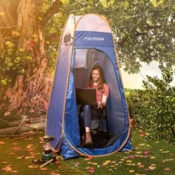 Alpcour Pop-Up Privacy Tent - Portable, Durable & Waterproof Shelter For Camping -Camping Equipment Series GUEST fb76081f 4e69 463c 8ccd 3378364d54a8