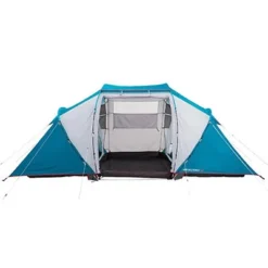 Decathlon Quechua Waterproof Family Camping Tent 4 Person 2 Rooms, Teal Green -Camping Equipment Series GUEST fc135bac e711 43bb a469 b3af852cdc2b