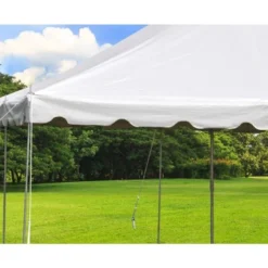 Party Tents Direct Weekender Outdoor Canopy Pole Tent, White, 15 Ft X 15 Ft -Camping Equipment Series GUEST fc75719d 1453 4e32 9076 94db0b243690