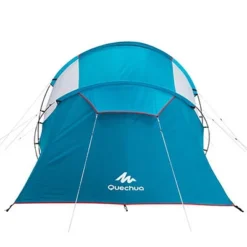 Decathlon Quechua Waterproof Family Camping Tent 4 Person 2 Rooms, Teal Green -Camping Equipment Series GUEST fcefff06 f5e4 4881 873d 943e1e088307