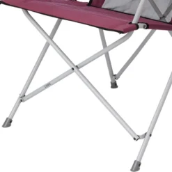 Bestway CORE Set Of 2 Portable Camping Chair W/Cooling Mesh Back & Carrying Storage Bag And 11 X 9-Foot 6-Person Cabin Tent W/Rain Fly & Ground Stakes, Wine -Camping Equipment Series GUEST fd2c3927 cbe1 4c2a 8903 6f7f49b894ab