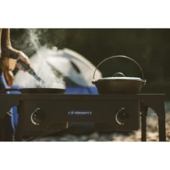 Stansport Outdoor Double Burner Stove With Stand -Camping Equipment Series GUEST fda3a3d4 bf94 43d9 93d0 4d3ad5829644
