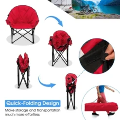 2 PCS Oversized Folding Padded Camping Moon Saucer Chair Bag Outdoor Fishing RedNavy BrownGrey 14 2 PCS Oversized Folding Padded Camping Moon Saucer Chair Bag Outdoor Fishing RedNavy BrownGrey -Camping Equipment Series GUEST fe2a0f9f d935 4538 b9f7 c2e89563adb2