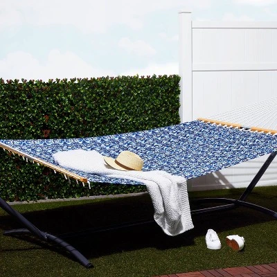 53"x60" Indoor/Outdoor Throw Blanket White/Black - Classic Accessories 1 53"x60" Indoor/Outdoor Throw Blanket White/Black - Classic Accessories