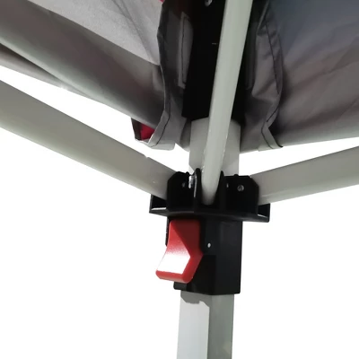 Outsunny 10' X 10' Pop Up Canopy Tent With 1 Sidewall, Carry Bag, Adjustable Height, Instant Shelter Tent For Backyard, Garden, And Patio 5 Outsunny 10' X 10' Pop Up Canopy Tent With 1 Sidewall, Carry Bag, Adjustable Height, Instant Shelter Tent For Backyard, Garden, And Patio - Image 5